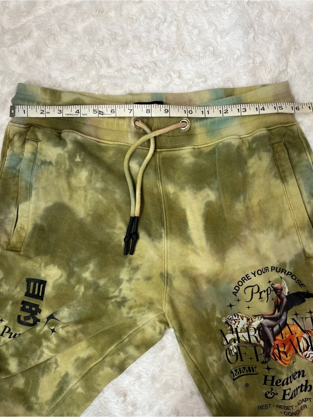 Prps Men’s Tie-Dye Graphic Sweatpants